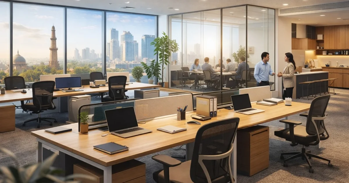 Managed Office Space in Delhi for Large Enterprises
