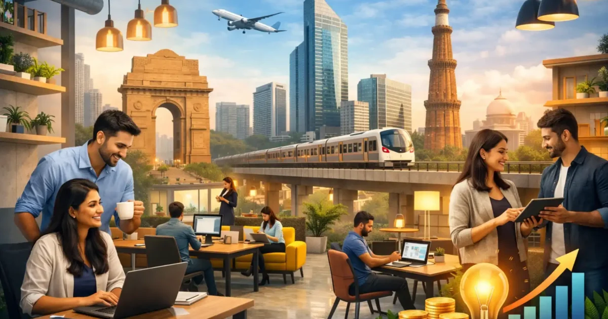 Coworking Office in Delhi: Business Ecosystem & Workspace Advantages