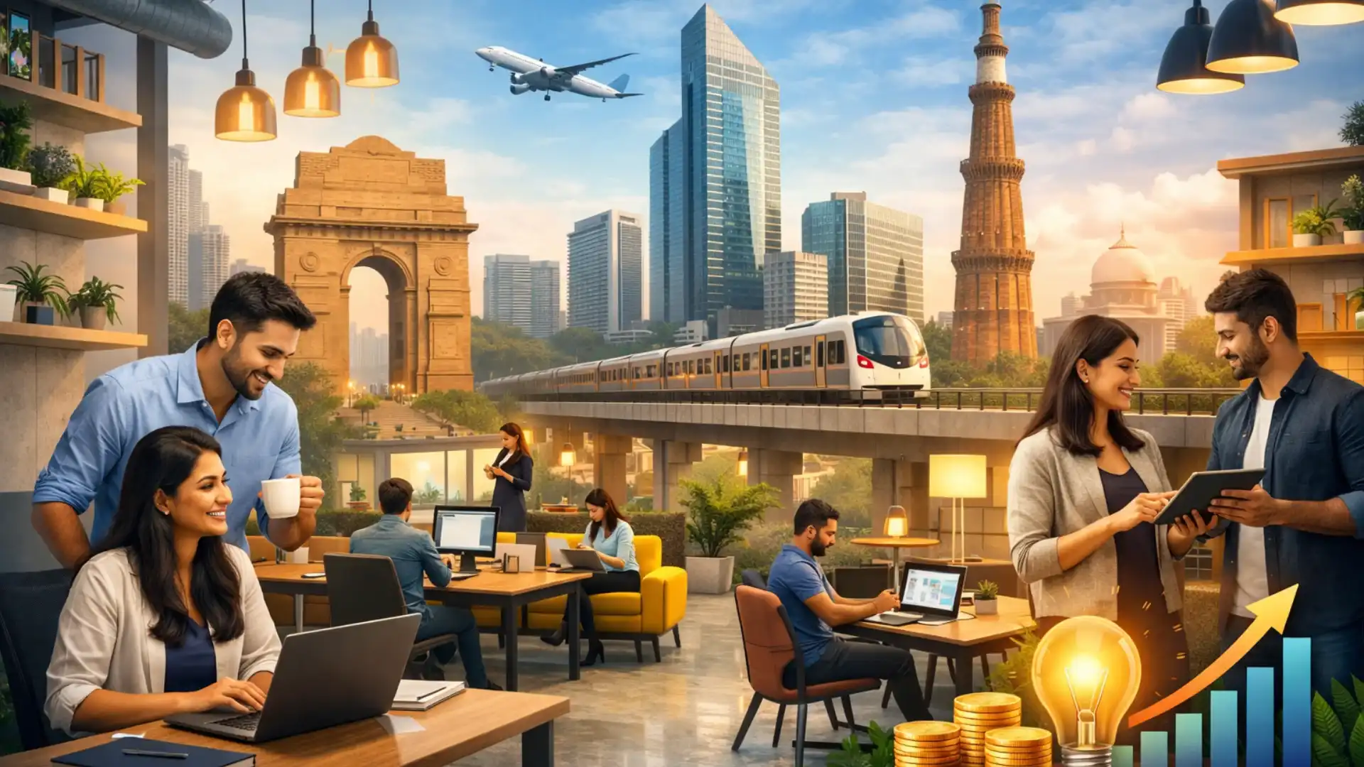 Coworking Office in Delhi: Business Ecosystem & Workspace Advantages