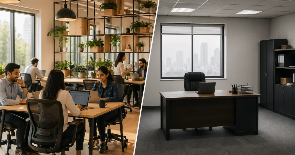 Coworking vs Traditional Office in India 2026