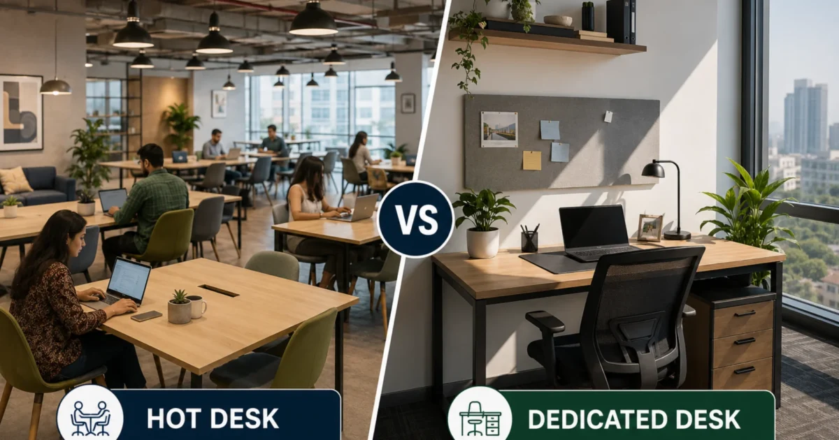 Hot Desk vs Dedicated Desk in Coworking: Which Option Suits Your Work Style